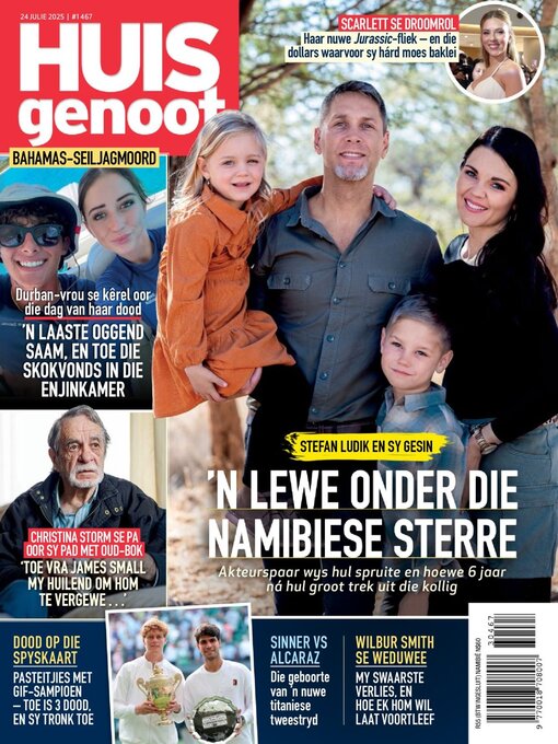 Title details for Huisgenoot by Media 24 Ltd - Available